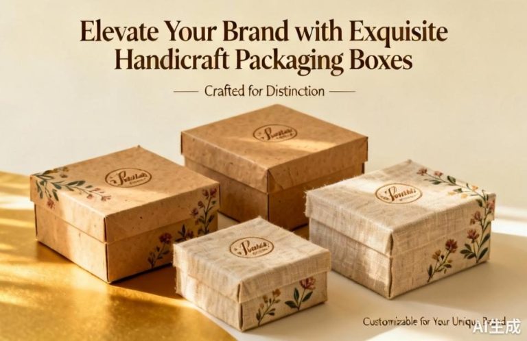 Elevate Your Brand with Exquisite Handicraft Packaging Boxes
