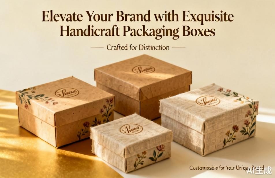 Elevate Your Brand with Exquisite Handicraft Packaging Boxes