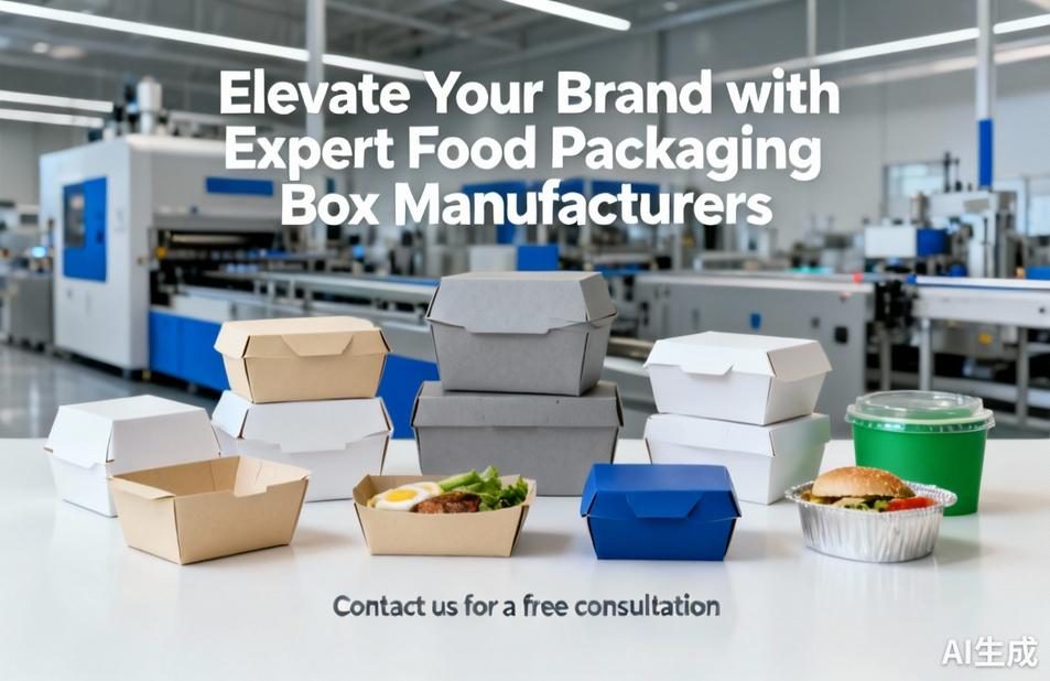Elevate Your Brand with Expert Food Packaging Box Manufacturers