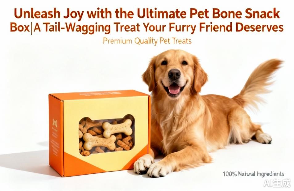 Unleash Joy with the Ultimate Pet Bone Snack Box|A Tail-Wagging Treat Your Furry Friend Deserves