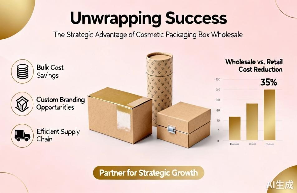 Unwrapping Success|The Strategic Advantage of Cosmetic Packaging Box Wholesale