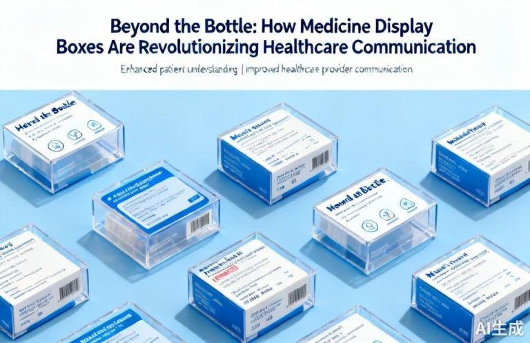Beyond the Bottle|How Medicine Display Boxes Are Revolutionizing Healthcare Communication