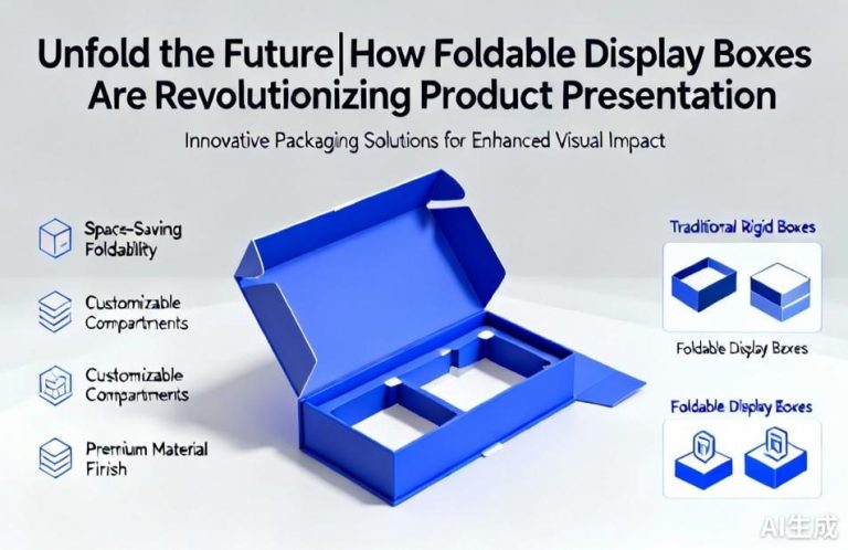 Foldable Display Boxes | Boost Product Presentation & Sales