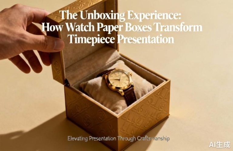 The Unboxing Experience|How Watch Paper Boxes Transform Timepiece Presentation