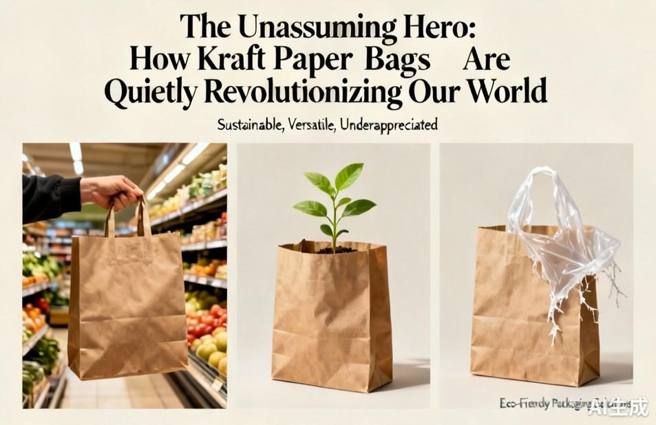 The Unassuming Hero|How Kraft Paper Bags Are Quietly Revolutionizing Our World