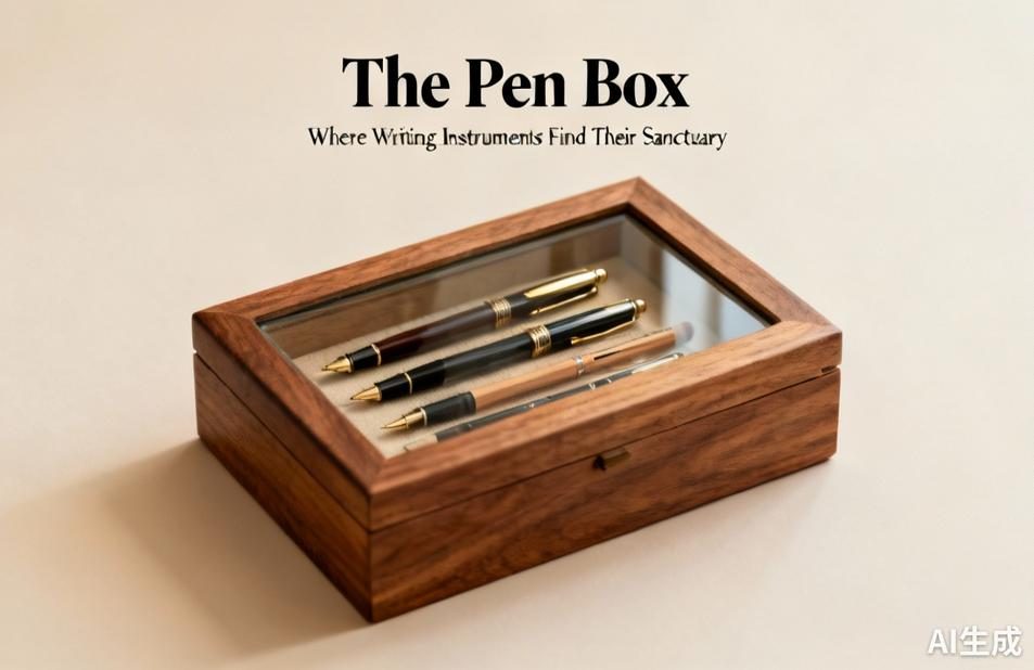 The Pen Box|Where Writing Instruments Find Their Sanctuary