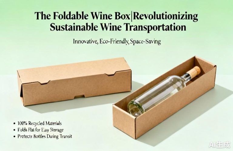 The Foldable Wine Box|Revolutionizing Sustainable Wine Transportation