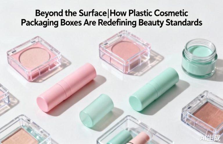 Beyond the Surface|How Plastic Cosmetic Packaging Boxes Are Redefining Beauty Standards