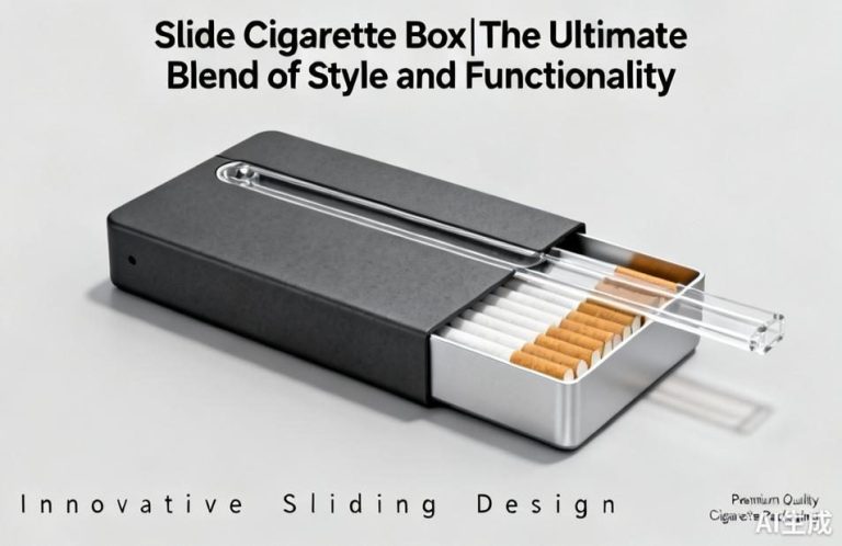 “Slide Cigarette Box | Style Meets Functionality”