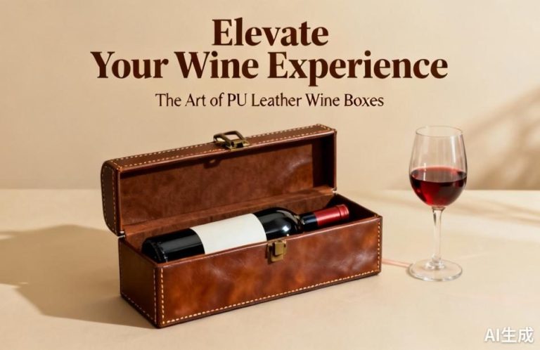 Elevate Your Wine Experience|The Art of PU Leather Wine Boxes
