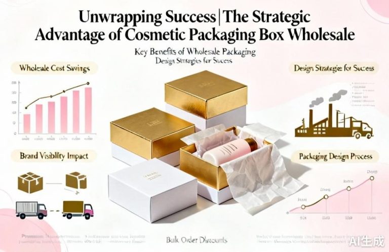 Unwrapping Success|The Strategic Advantage of Cosmetic Packaging Box Wholesale