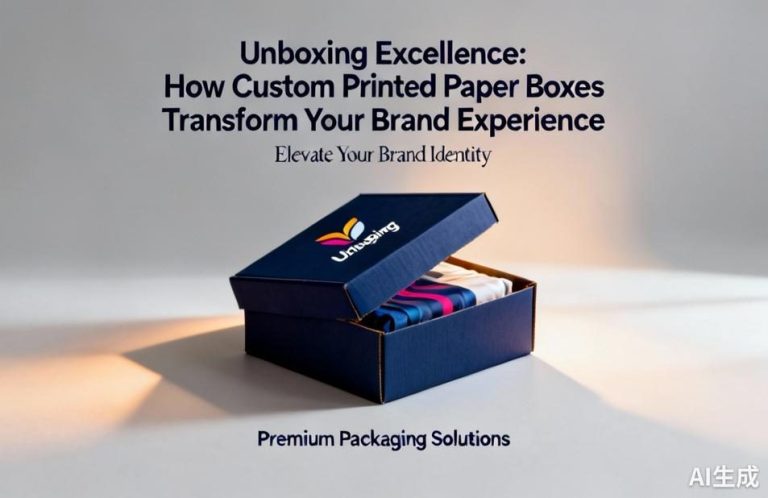 Unboxing Excellence|How Custom Printed Paper Boxes Transform Your Brand Experience