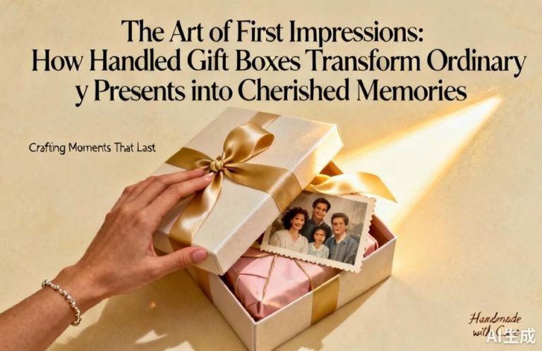 The Art of First Impressions|How Handled Gift Boxes Transform Ordinary Presents into Cherished Memories