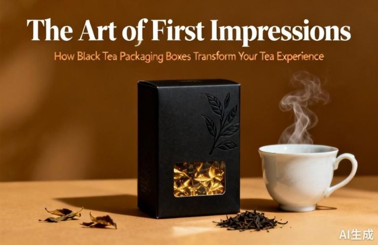 The Art of First Impressions|How Black Tea Packaging Boxes Transform Your Tea Experience