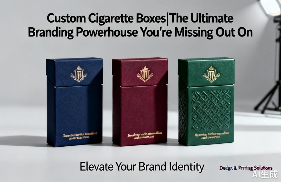 Custom Cigarette Boxes|The Ultimate Branding Powerhouse You're Missing Out On
