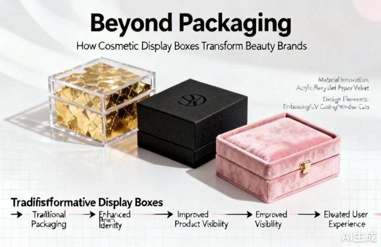 Beyond Packaging|How Cosmetic Display Boxes Transform Beauty Brands
