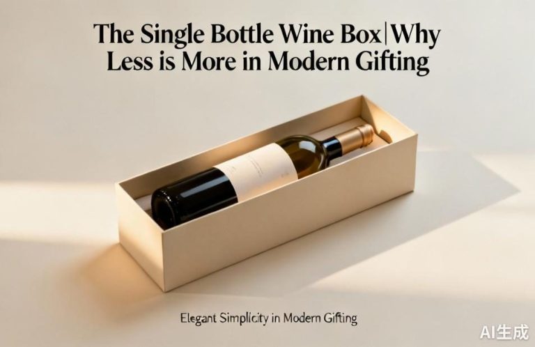 The Single Bottle Wine Box|Why Less is More in Modern Gifting