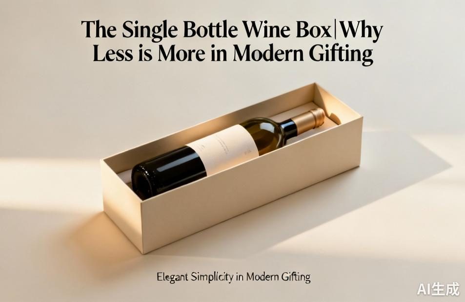 The Single Bottle Wine Box|Why Less is More in Modern Gifting