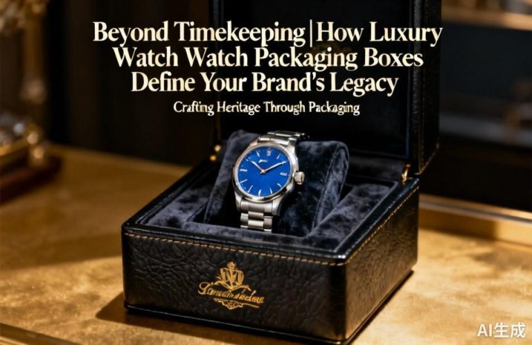Beyond Timekeeping|How Luxury Watch Packaging Boxes Define Your Brand's Legacy