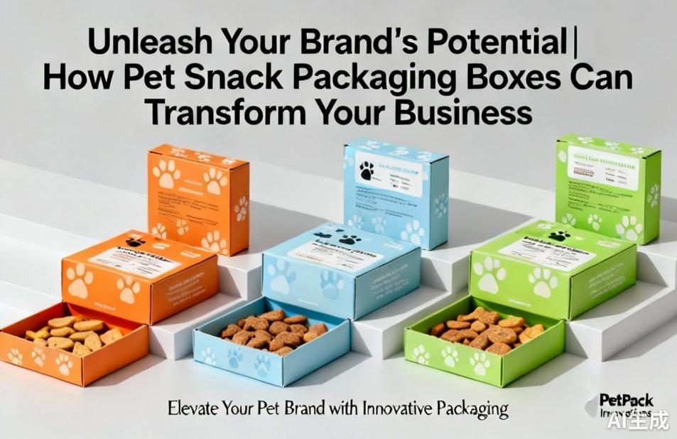 Unleash Your Brand's Potential|How Pet Snack Packaging Boxes Can Transform Your Business