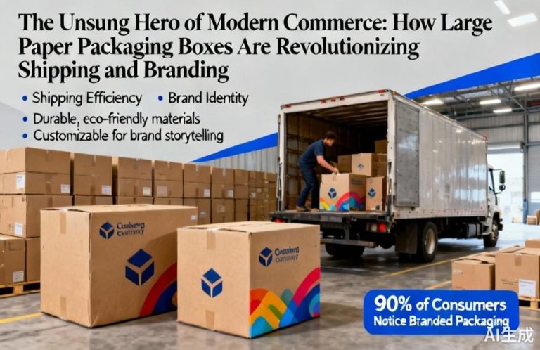 The Unsung Hero of Modern Commerce|How Large Paper Packaging Boxes Are Revolutionizing Shipping and Branding