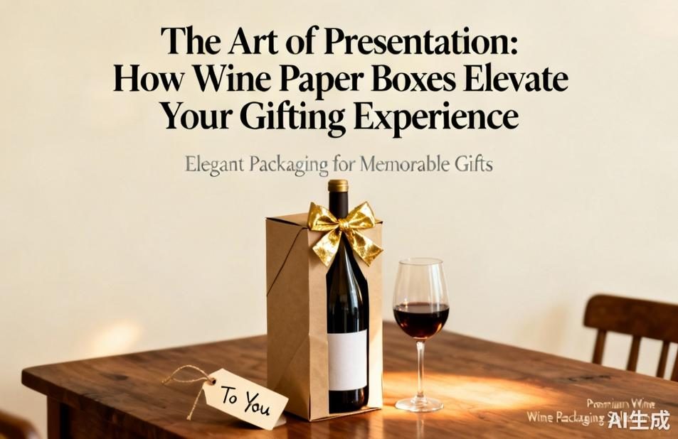 The Art of Presentation|How Wine Paper Boxes Elevate Your Gifting Experience