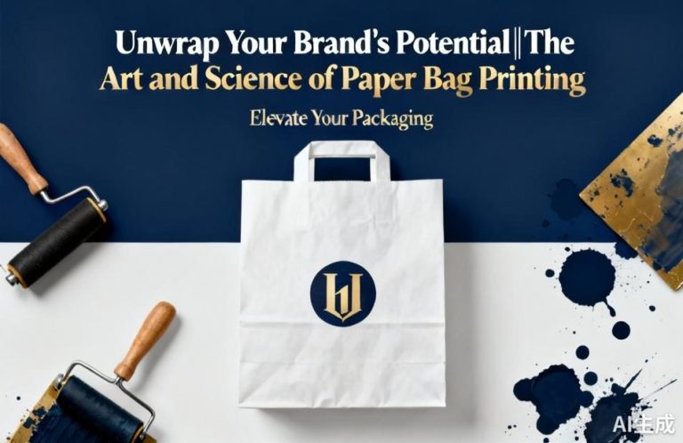 Unwrap Your Brand's Potential|The Art and Science of Paper Bag Printing