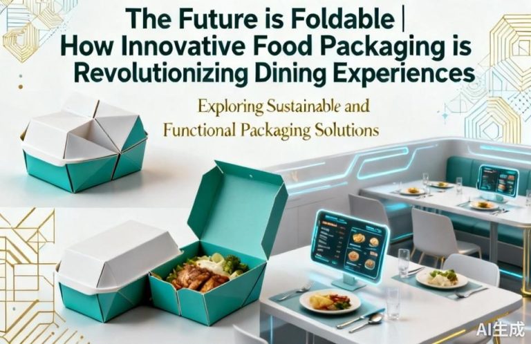 The Future is Foldable|How Innovative Food Packaging is Revolutionizing Dining Experiences