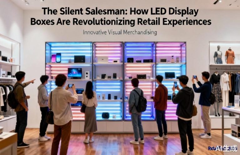 The Silent Salesman|How LED Display Boxes Are Revolutionizing Retail Experiences