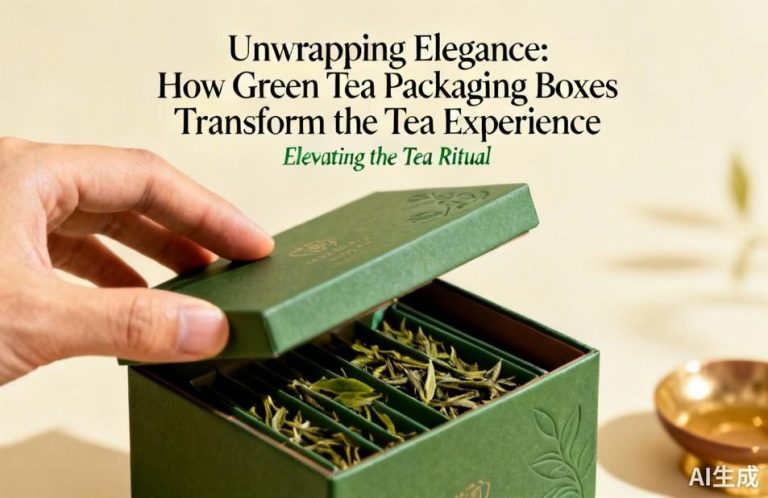 Unwrapping Elegance|How Green Tea Packaging Boxes Transform the Tea Experience