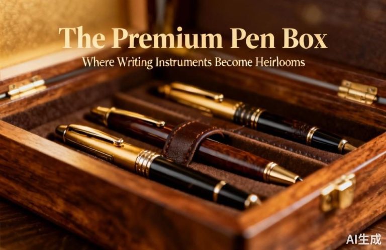 The Premium Pen Box|Where Writing Instruments Become Heirlooms