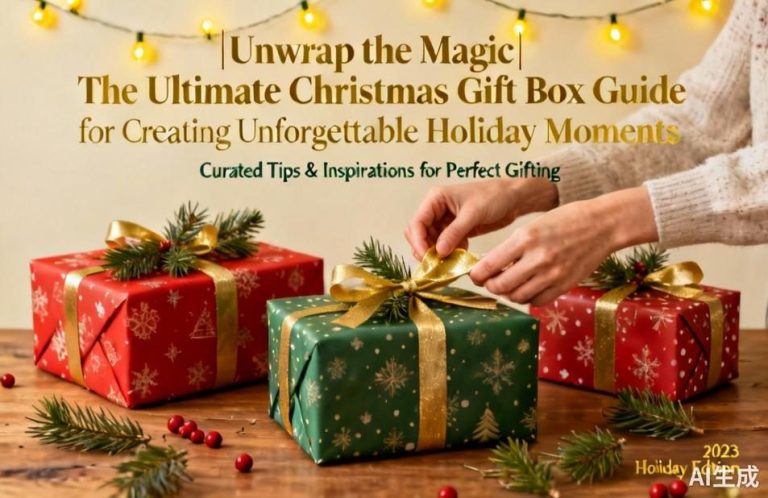 Unwrap the Magic|The Ultimate Christmas Gift Box Guide for Creating Unforgettable Holiday Moments
