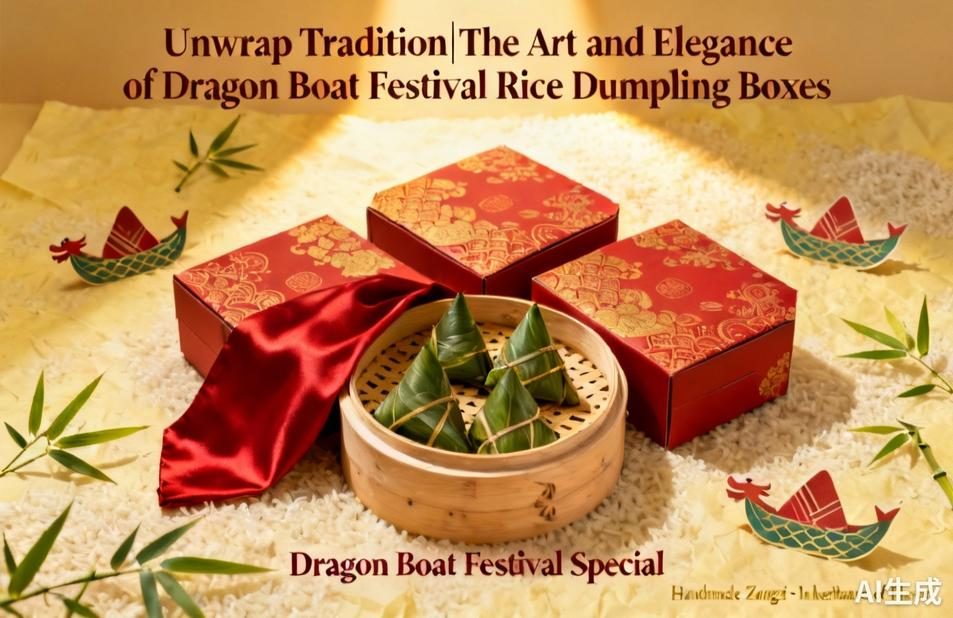 Unwrap Tradition|The Art and Elegance of Dragon Boat Festival Rice Dumpling Boxes