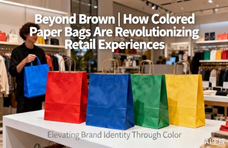 Colored Paper Bags | Revolutionizing Retail