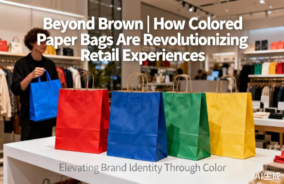 Beyond Brown|How Colored Paper Bags Are Revolutionizing Retail Experiences
