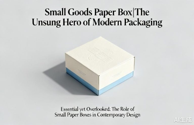 Small Goods Paper Box|The Unsung Hero of Modern Packaging
