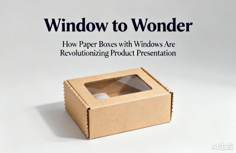 Window to Wonder|How Paper Boxes with Windows Are Revolutionizing Product Presentation