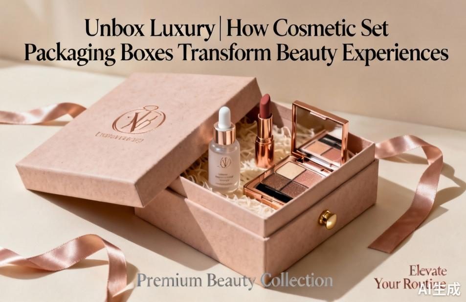 Unbox Luxury|How Cosmetic Set Packaging Boxes Transform Beauty Experiences