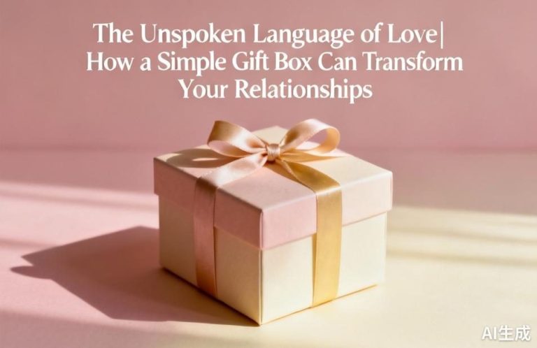 The Unspoken Language of Love|How a Simple Gift Box Can Transform Your Relationships